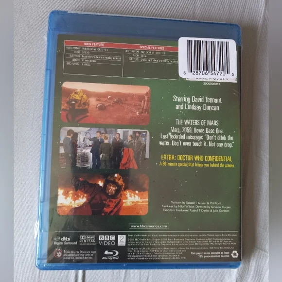 Sealed Blu-ray Doctor Who movie - Picture 3 of 3